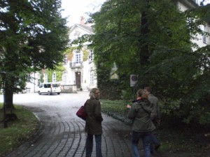 Auf dem Weg zum Schloss Storkau